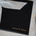 Engraved guest book