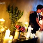 Using candles to create unique and romantic photos