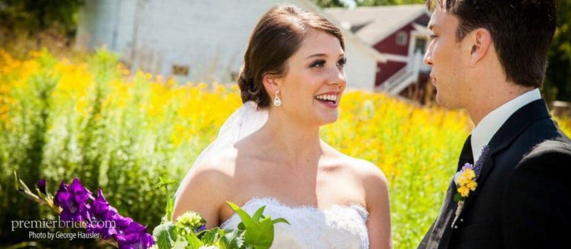 Emily and Travis marry at a rustic barn wedding in Wisconsin