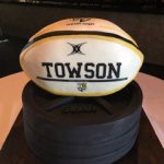 Groom's Cake with Football theme